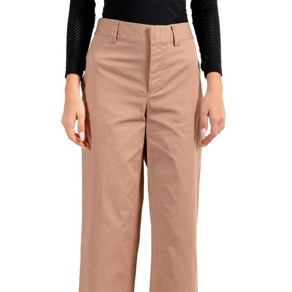 Dsquared2 Women's Pink Flat Front Casual Pants